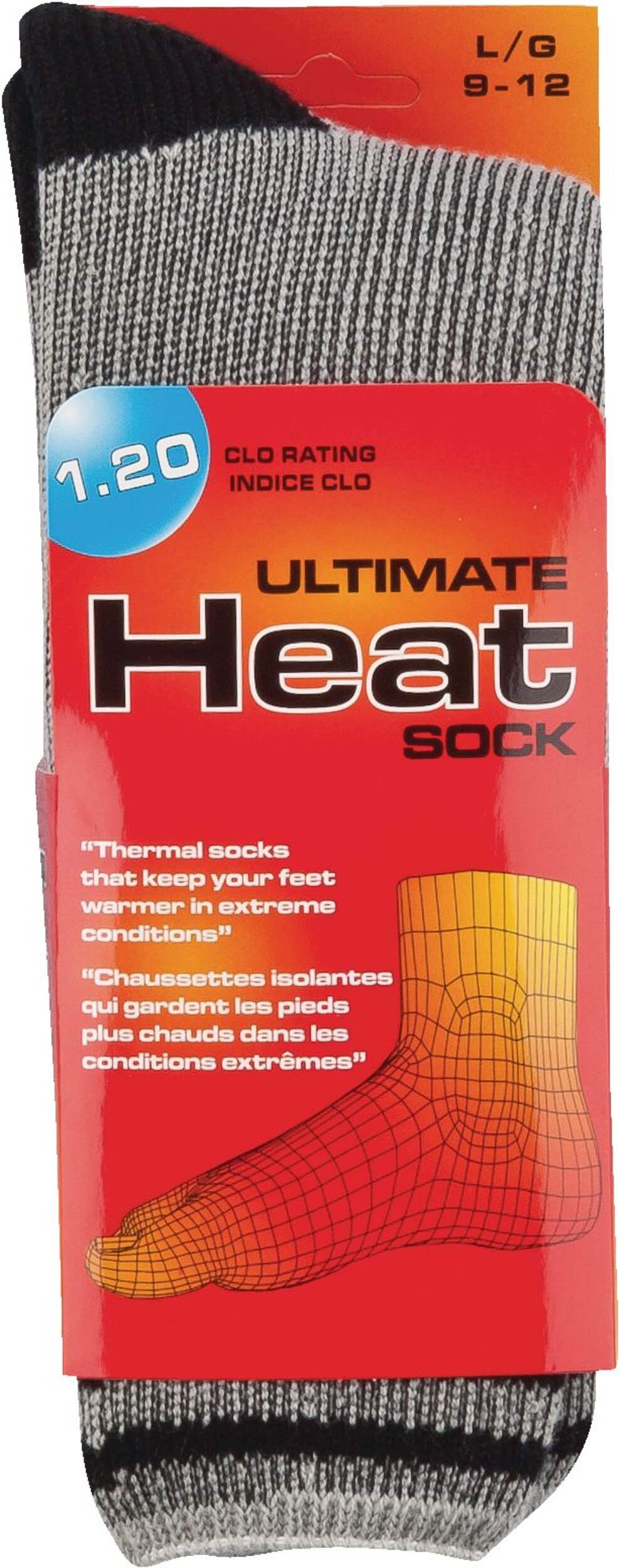 EXP THERM SOCK M GRY