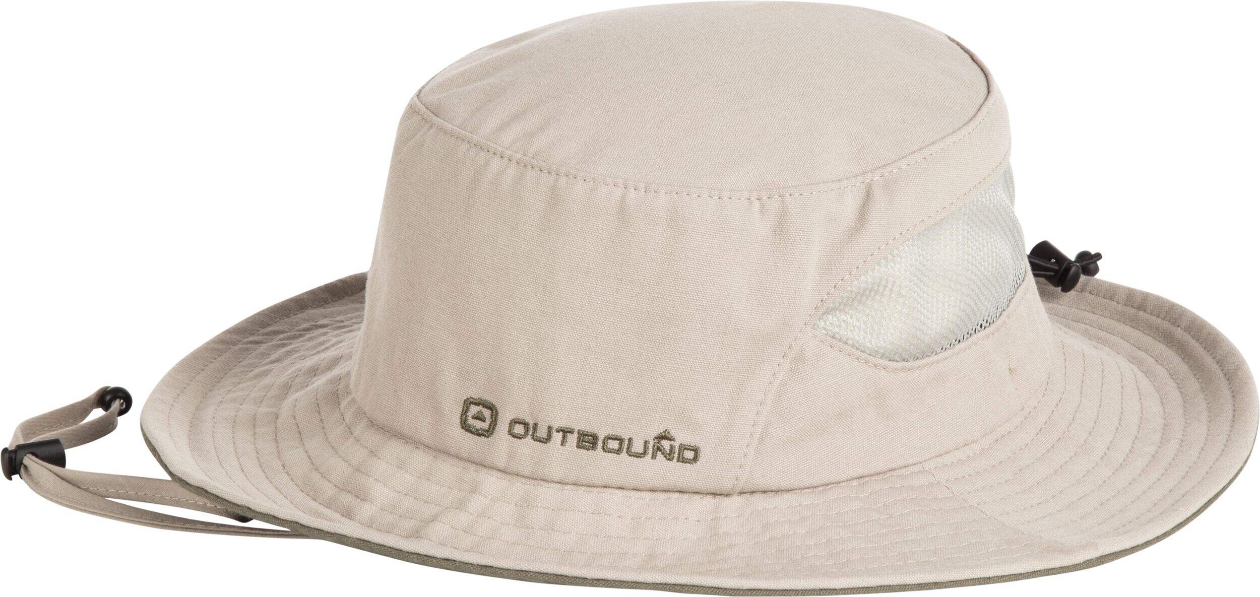 Chapeau à large bord en toile Outbound Front_Elevated