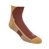 Mi-chaussettes 1/4 de randonnée en mélange de laine mérinos pour hommes Woods Front_Three_Fourths_Angled_Right