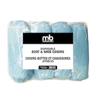 Moneysworth & Best Disposable Boot & Shoe Covers, 20-pk Front_Flat