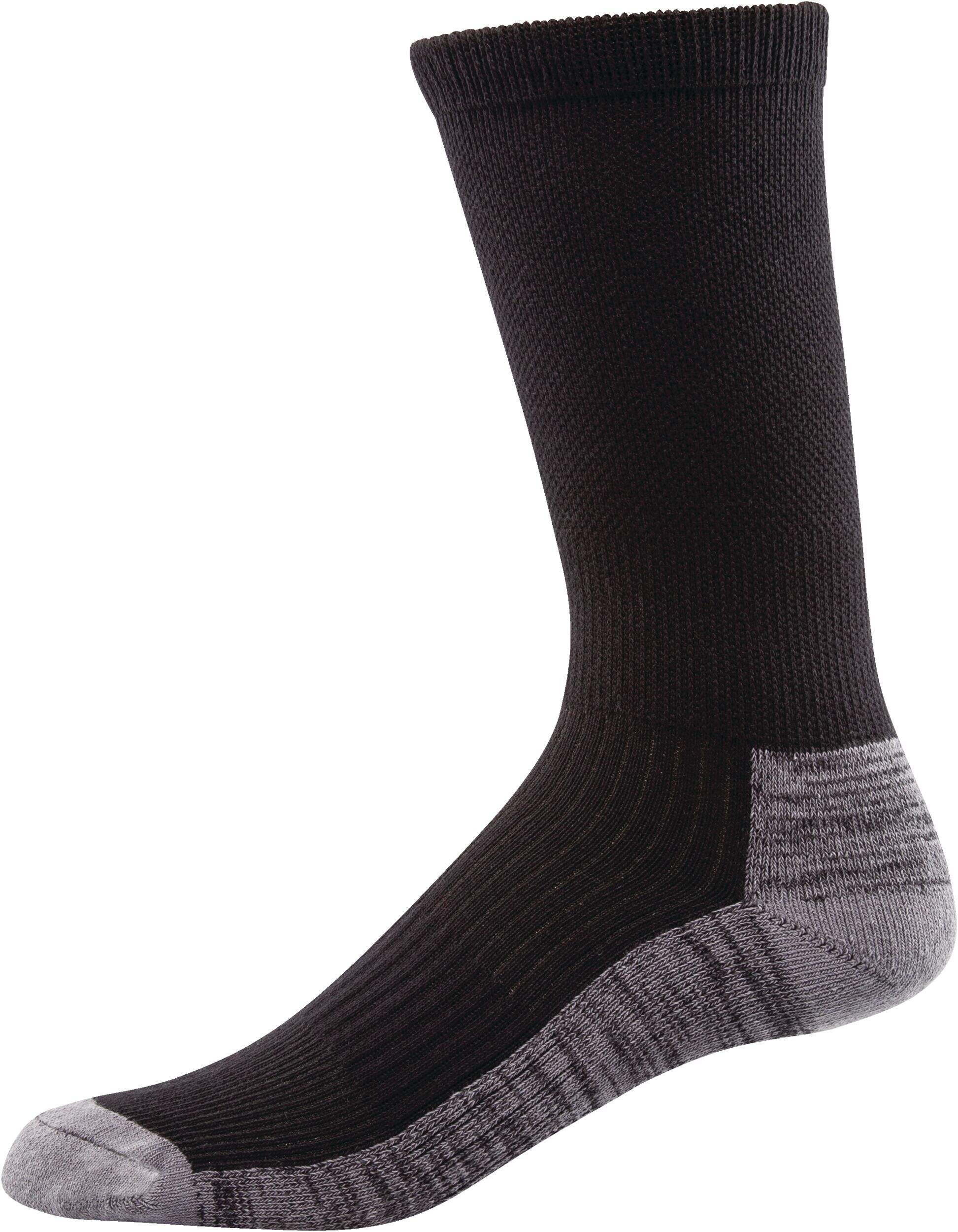 Chaussettes de randonnée Outbound, hommes, noir/gris Side_Left