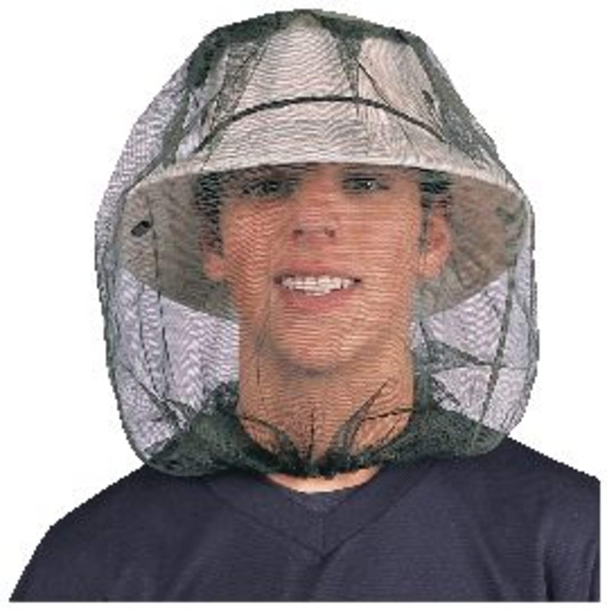 Youth Bug-Resistant Mesh Head Net for Camping/Fishing/Hiking Front_Flat