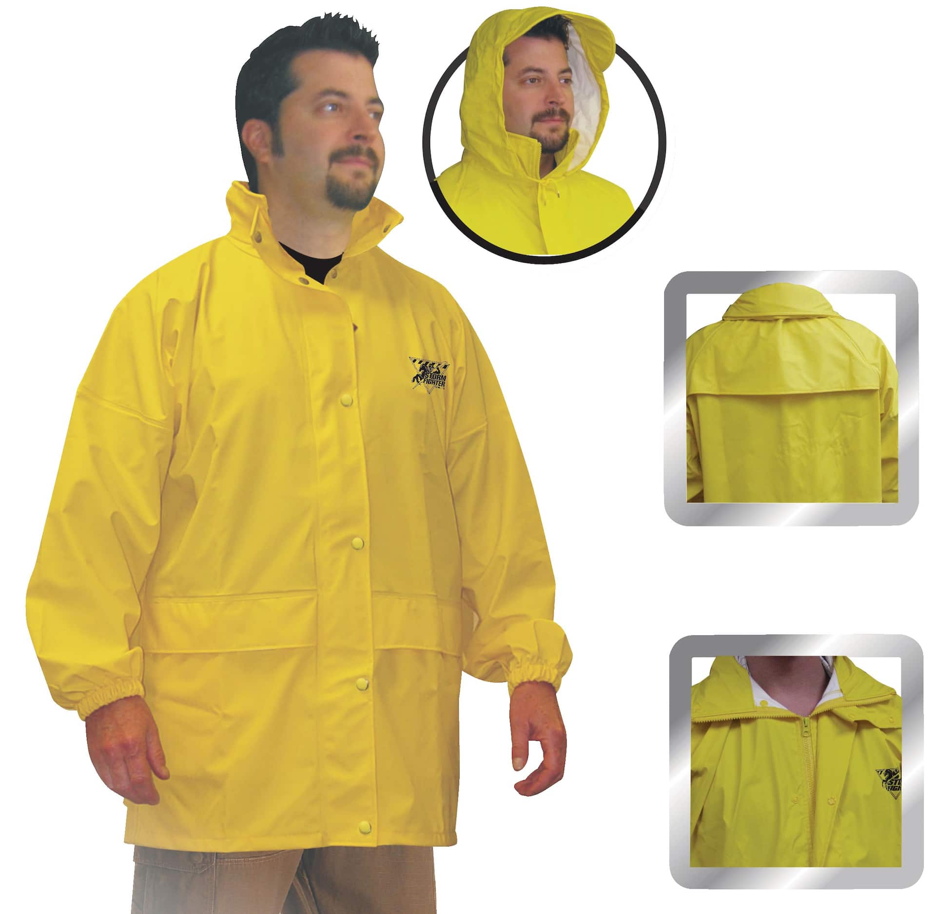 Buy GOLD raincoat for men Black Men Waterproof Raincoat with Pants  Polyester Reversible Double Layer Rain Coat For Men Bike Rain Suit Rain  Jacket Suit Inner Mobile Pocket with Storage Bag Online
