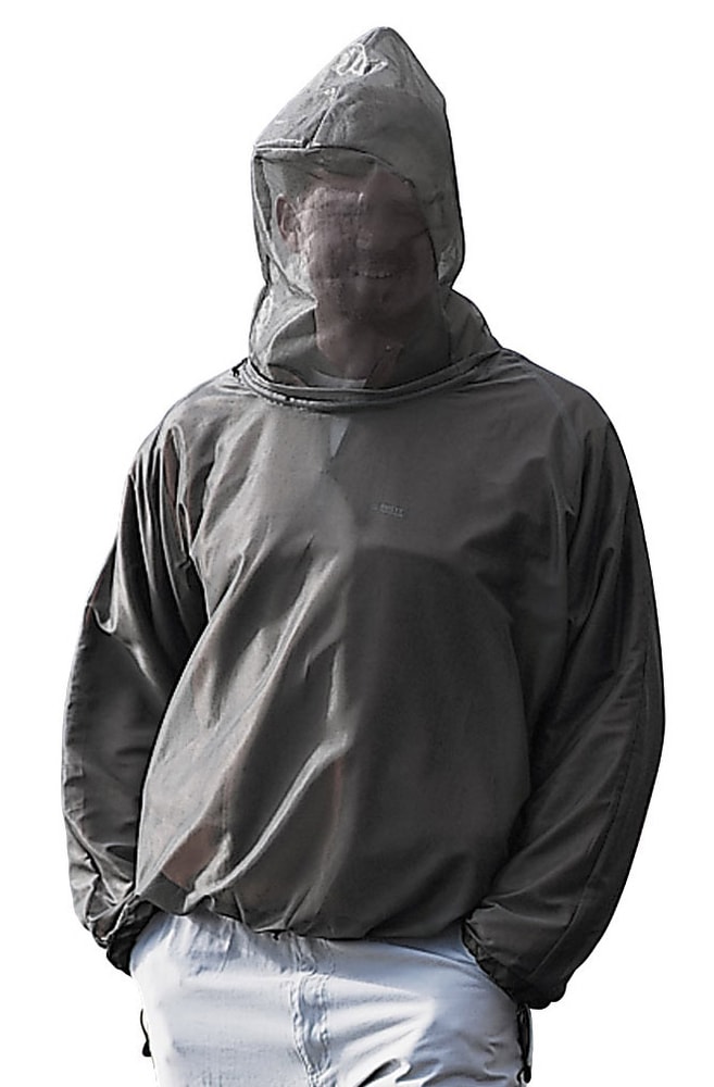Bushline Youth BugResistant Pullover Jacket with Mesh Hood for Camping
