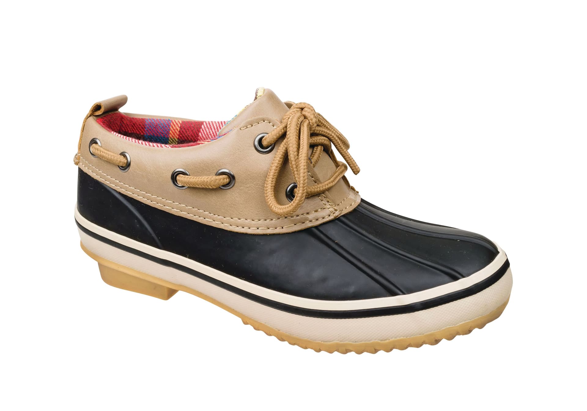 Outbound Women s Low Cut Duck Shoes with Water Resistant Upper Durable Outsole Black Beige Canadian Tire