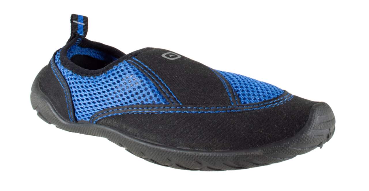 Chaussures aquatiques à enfiler Outbound, jeunes, bleu/noir, taille 3 à 6