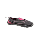 Outbound Women's Slip-on Water Shoes, Pink/Black Front_Three_Fourths_Angled_Right