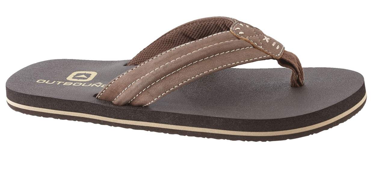 Outbound Men's Rogers Flip Flops/Sandals with Comfortable Footbed