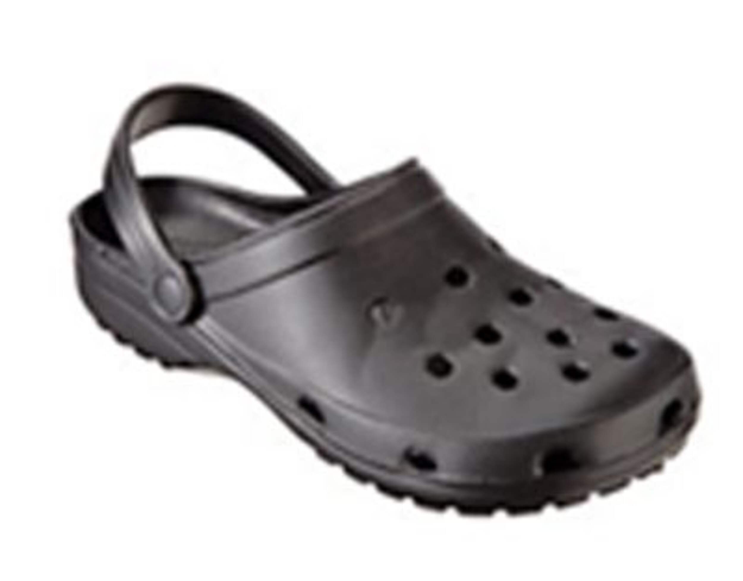 Outbound Men's Rubber Slipon Clogs with Lightweight outsole, Black