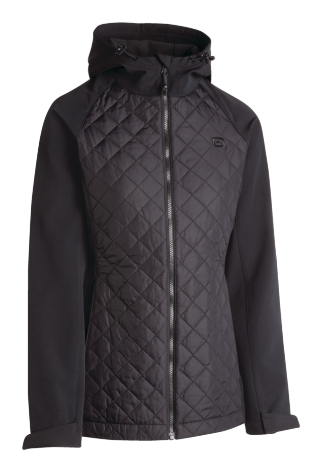 Outbound Women's Sienna Quilted Nylon Softshell Jacket with Zippered