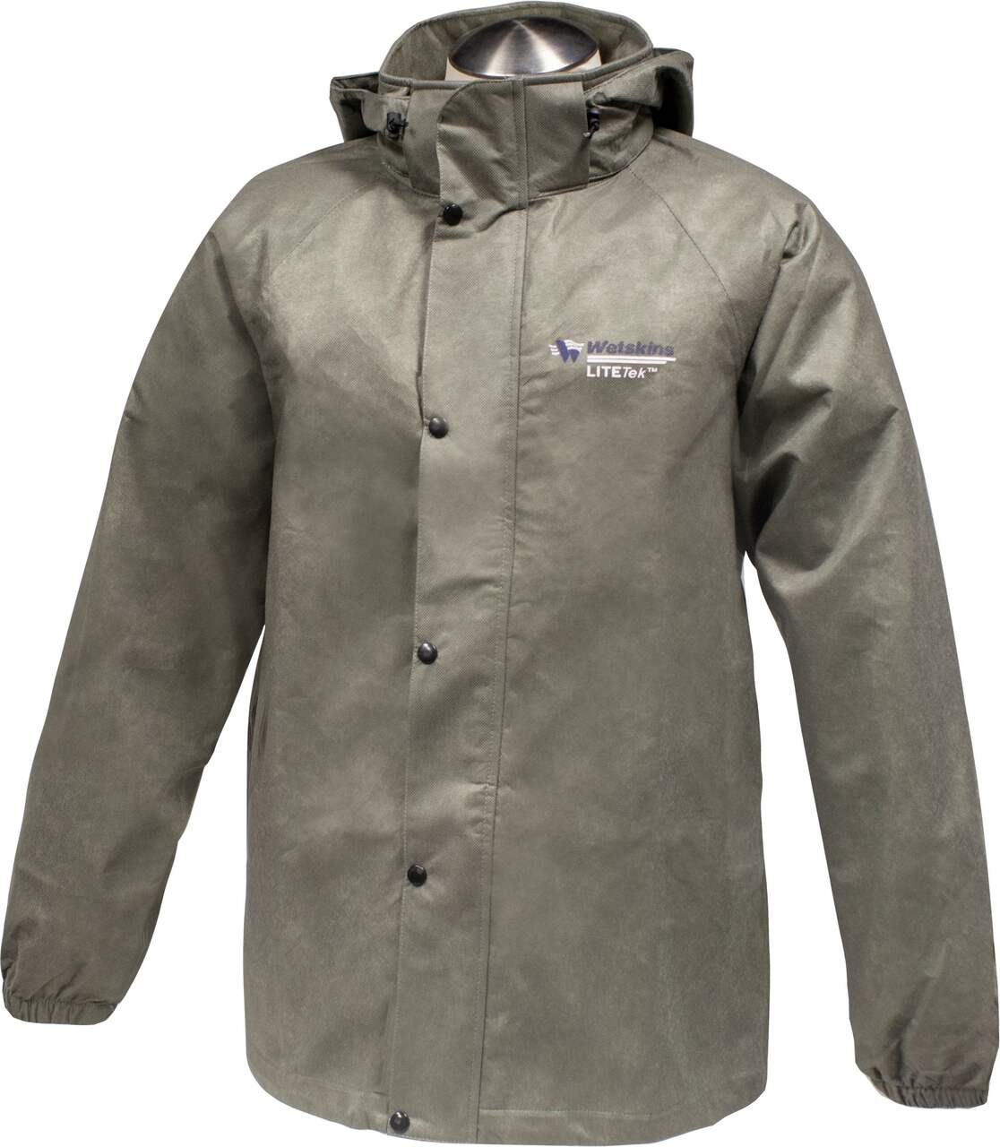 Wetskins Men's Ultralight Waterproof Rainsuit Incl. Jacket and Pants, Beige/ Black