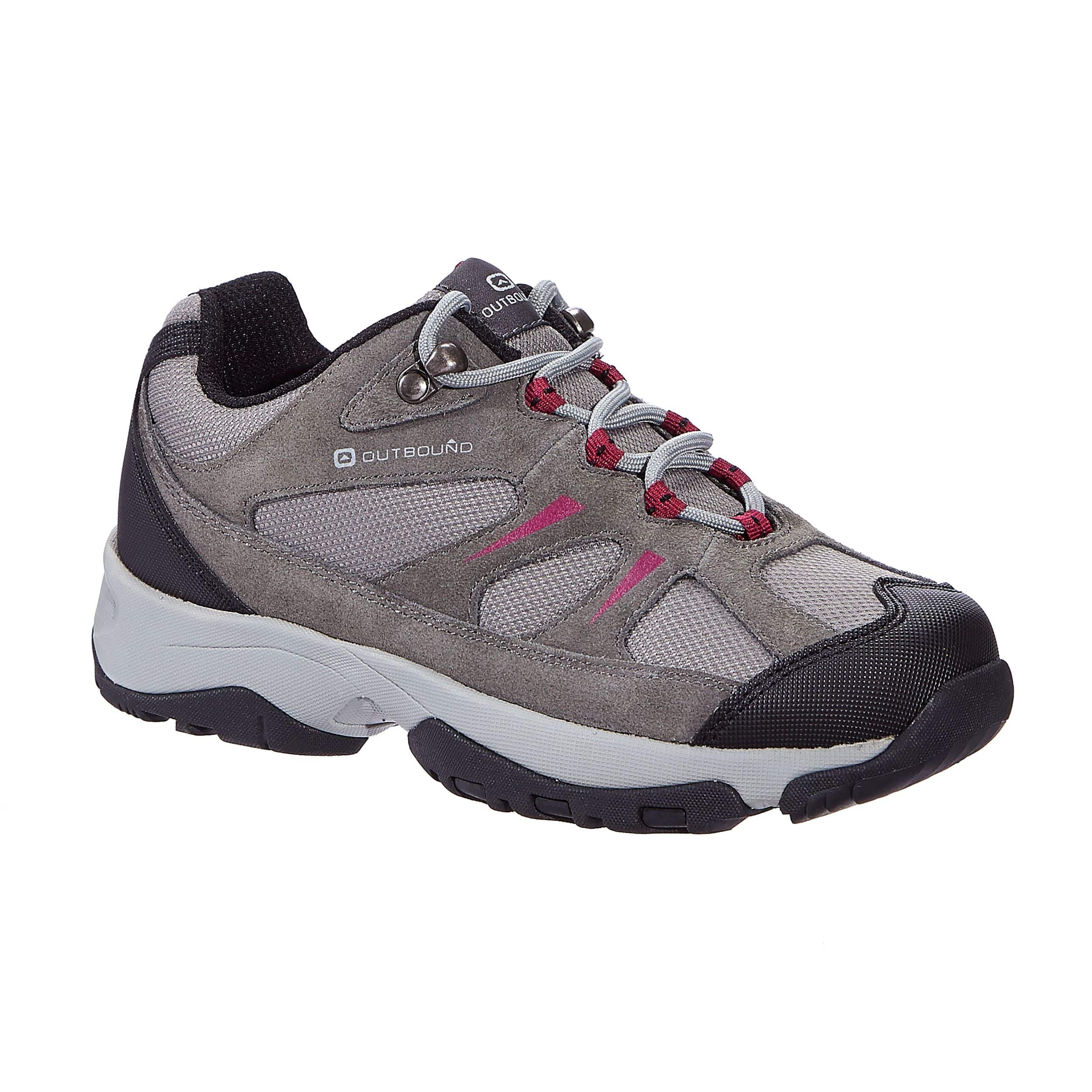 Outbound Women's Trail Low-Cut Water-Resistant Hiking Boots, Charcoal