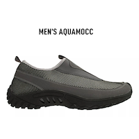 Chaussures aquatiques à enfiler Outbound Waterflow pour hommes avec semelle d'usure durable, gris