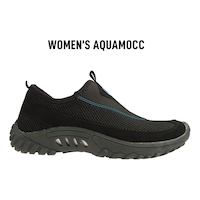Outbound Women's Waterflow Slip-on Water Shoes with Durable Outsole, Black