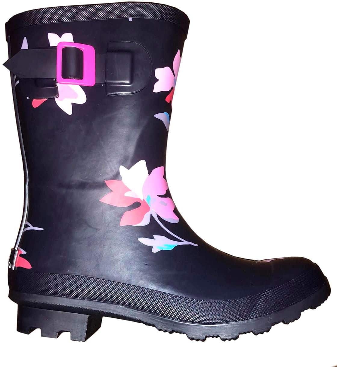 Printed rubber boots on sale