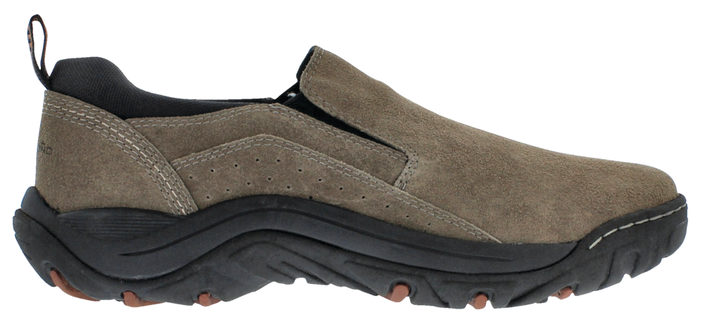 Outbound Men's Ezze Suede Casual Slip-on Shoes, Brown | Canadian Tire