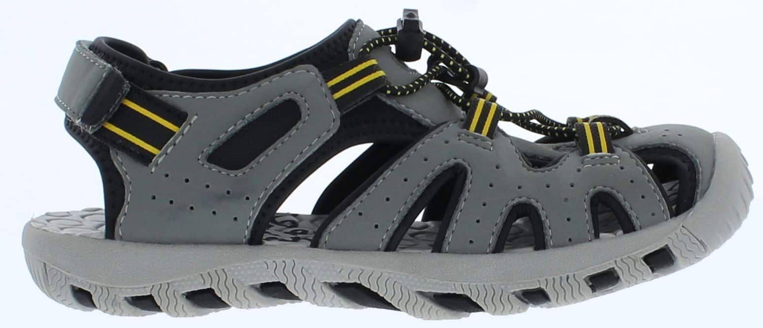Geox® WROOM: Junior Boy's Navy Sandals With Lights | Geox ® Online Store