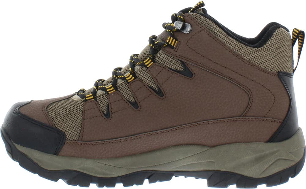 Outbound Men's Repton Mid-Cut Durable Lightweight Hiking Boots, Brown