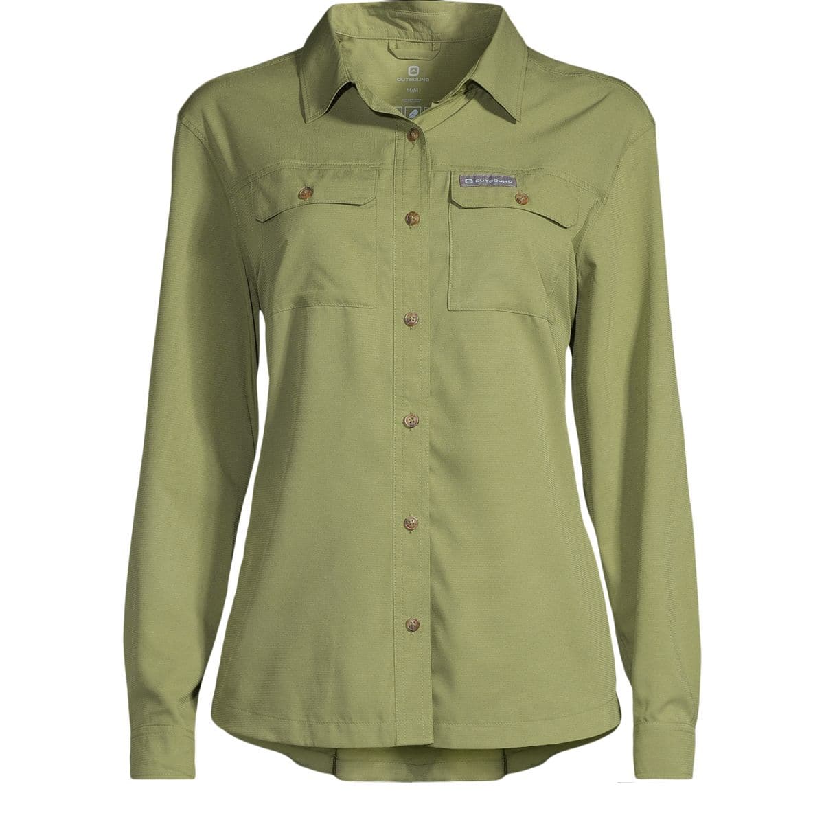 Maurices Premium Womens Burnout Shirt Sz Small Long Sleeve, Nylon