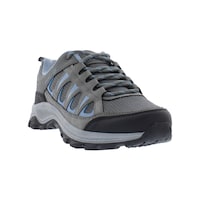 Outbound Pace Women's Low-Cut Criss-Cross Laced Hiking Shoes, Blue/Grey