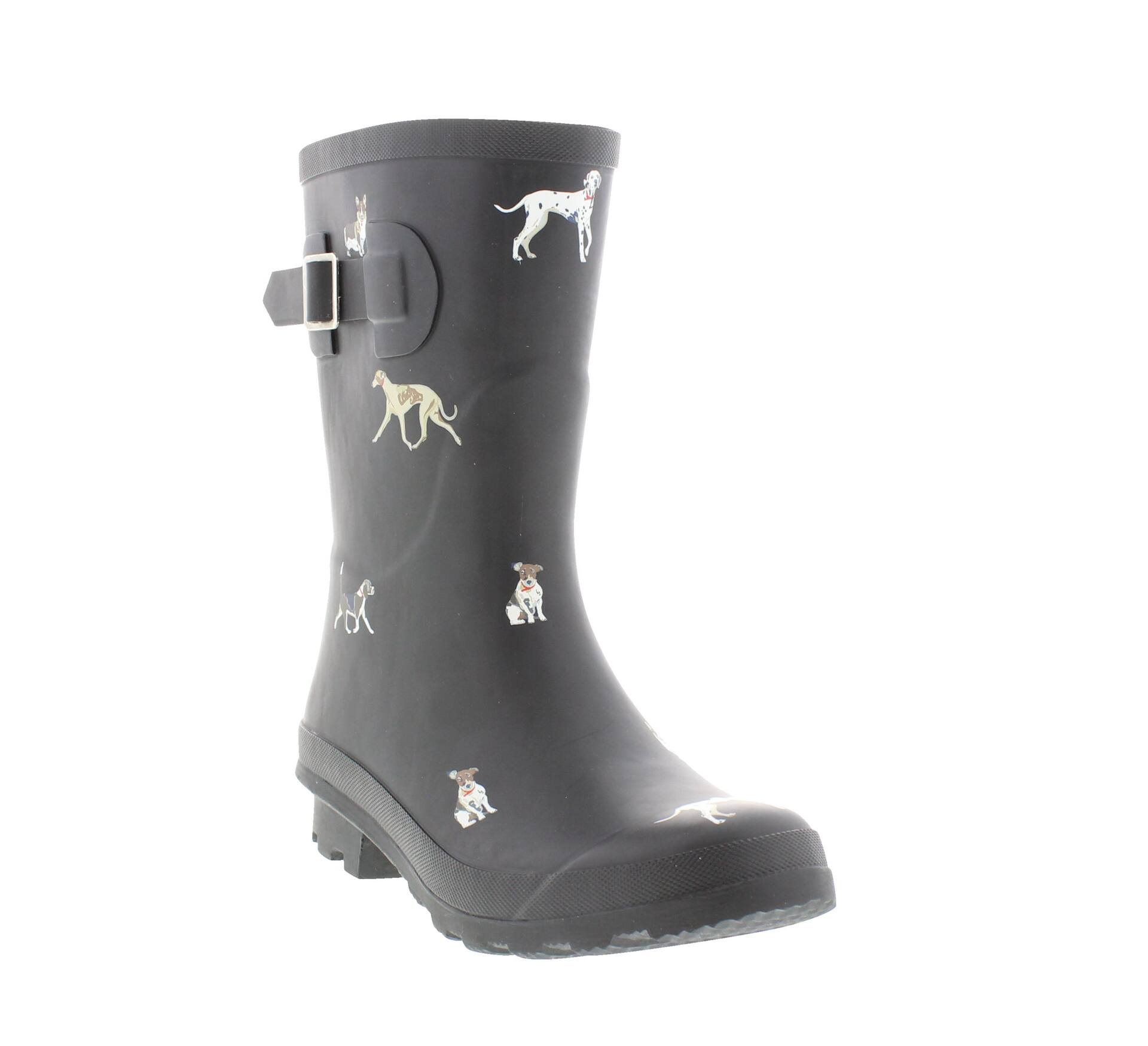 Joules welly dogs sales print rain boots