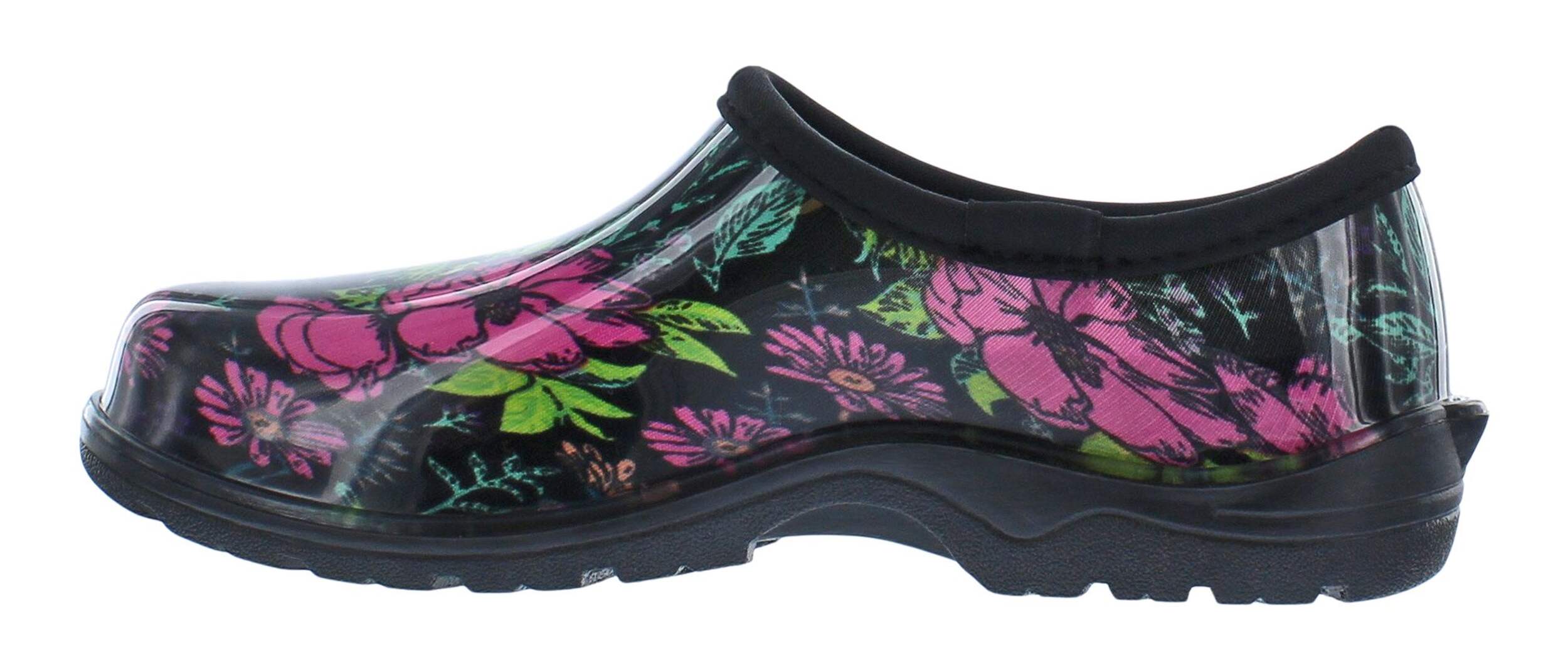 Outbound Garden Floral Waterproof Clogs, Women, Black Canadian Tire