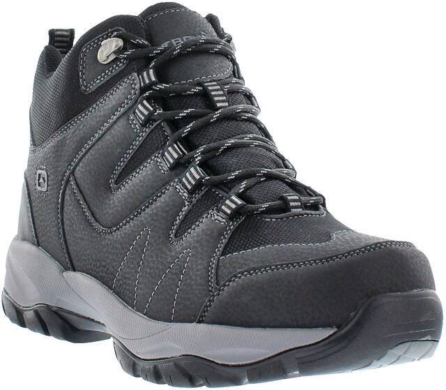 Outbound Men's Traverse Mid-Cut Waterproof Breathable Hiking Boots ...