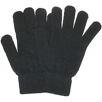 Women's Magic Mini Stretch Knit Winter Outdoor Gloves/Mitten Liners Casual, Assorted Front_Flat