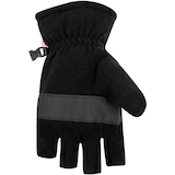 Mitaines d'hiver gants sans doigts d'hiver convertibles tricot en molleton isotherme à rabat Hot Paws pour hommes Front_Flat
