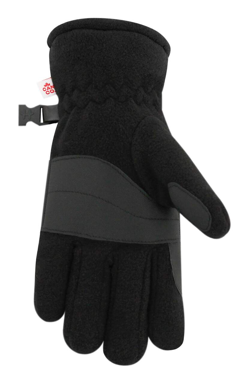 Hot Paws Men's Thermal Insulated Fleece Knit Winter Mitts/Mittens For Cold  Weather