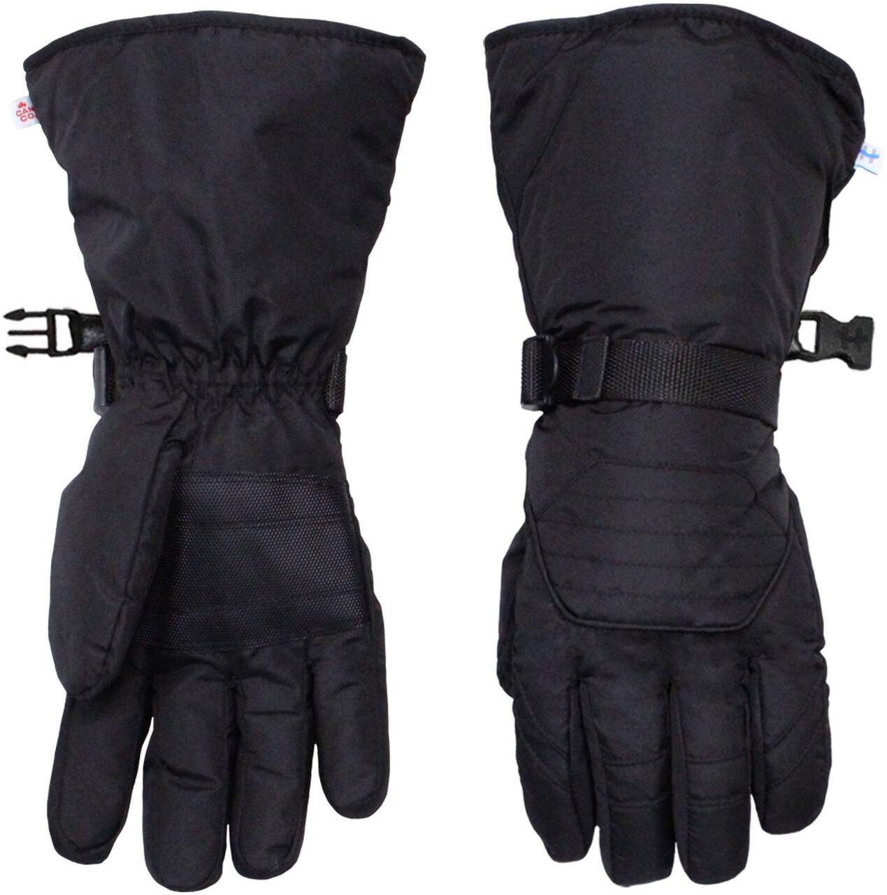 Hot Paws Men's Convertible Thermal Fleece Knit Flip Top Winter Mittens  Fingerless Gloves
