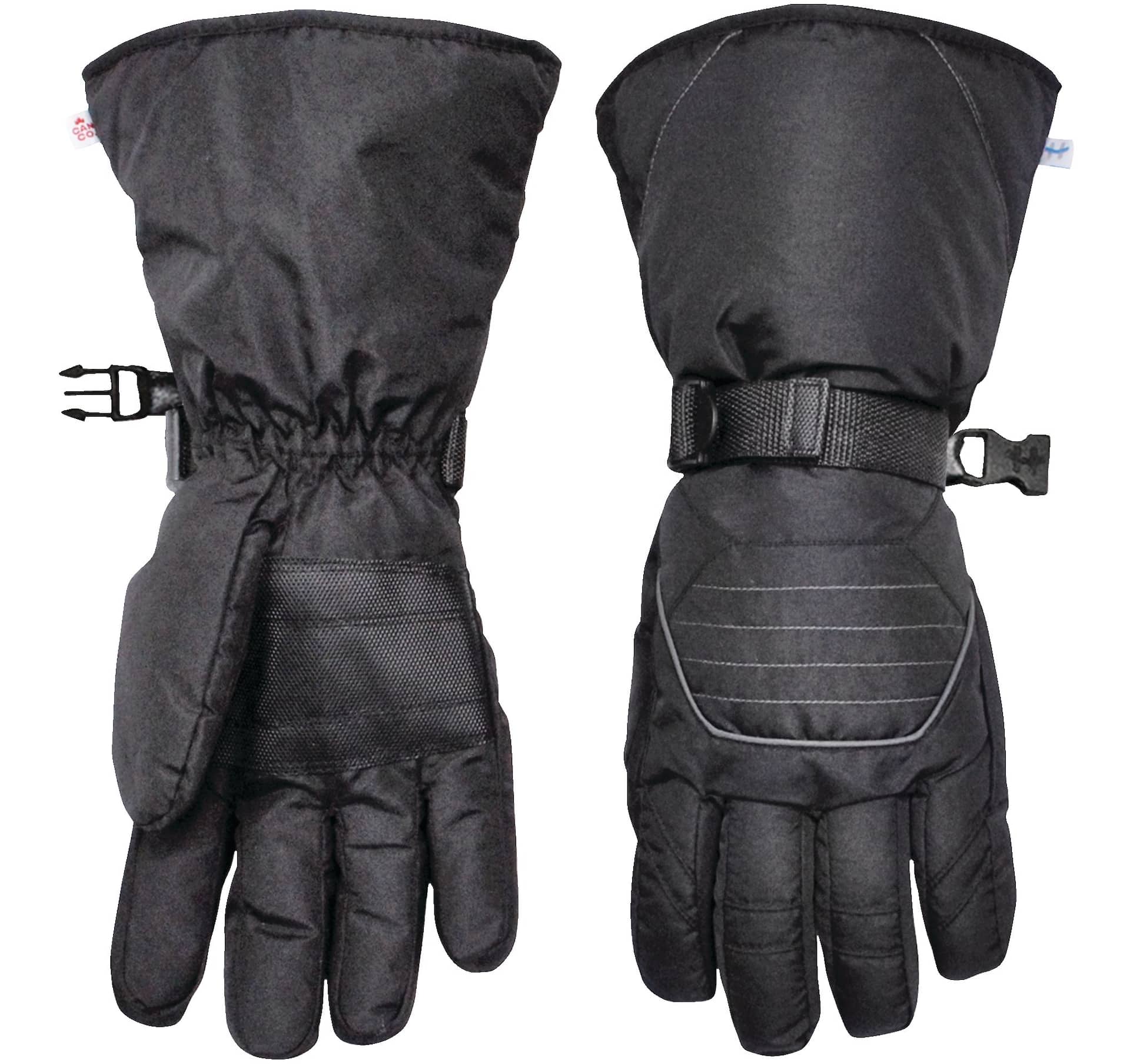 Hot Paws Men's Thermal Insulated Winter Ski Snowboard Gloves Cold Weather  Waterproof