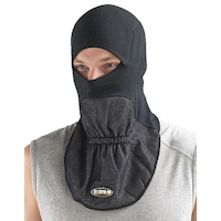 Passe-montagne masque cache-cou pare-vent en molleton de ski/sport d'hiver North 49 pour hommes Front_Three_Fourths_Angled_Left