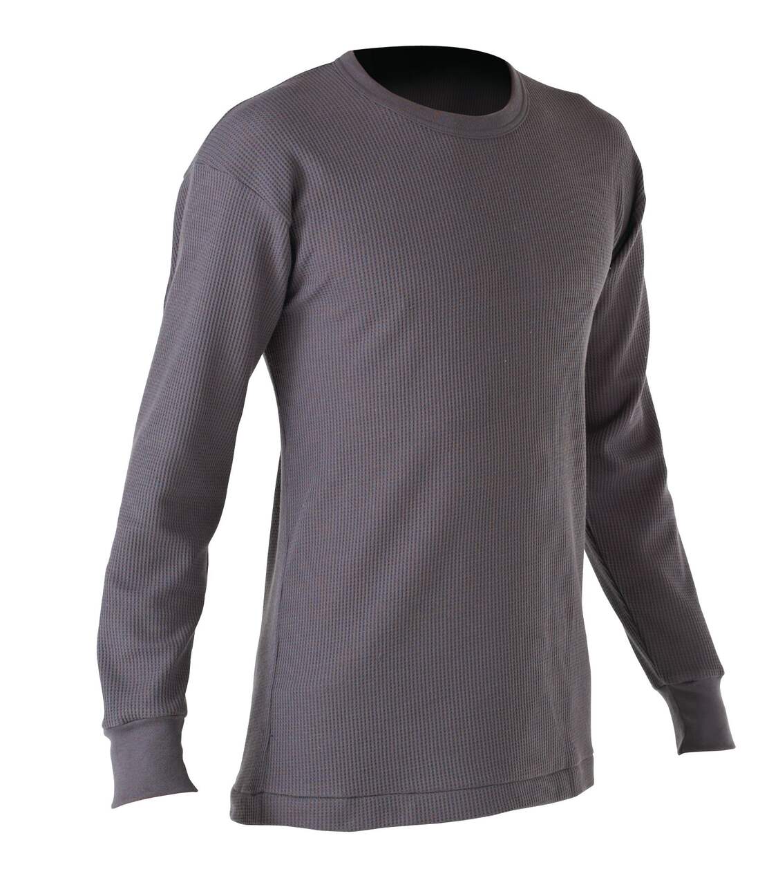 Bayside Heavyweight 7.5 oz. Waffle Knit Thermal Long Sleeve with Cuff  Sweatshirt