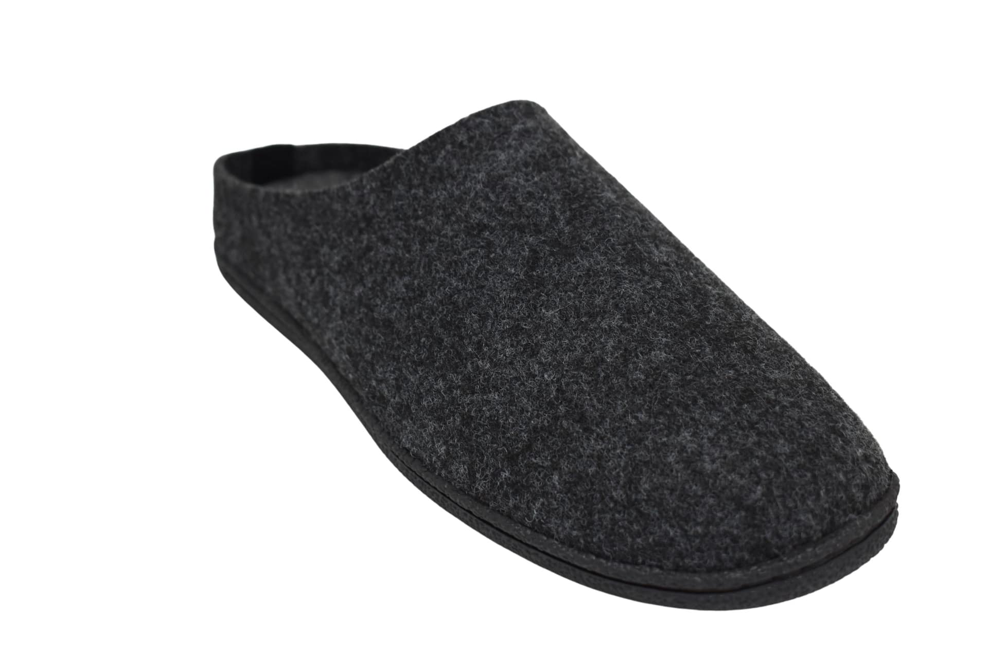 Outbound Men's Fleece Lined Leather House Slippers Indoor/Outdoor