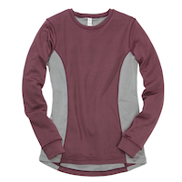 Woods Cascade Women's Baselayer Thermal Top, Purple