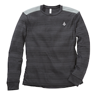 Woods Baselayer Thermal Top, Men's, Grey