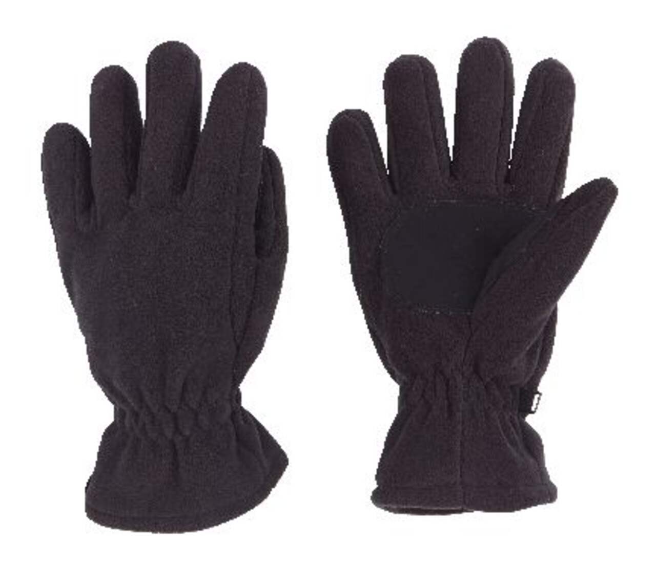 South Bend Fleece-lined Neoprene Fishing Gloves Ice Gear, Black, Unisex,  Large