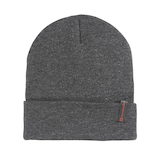 Outbound Thinsulate Double Layer Knit Toque Beanie Hat For Winter Ski/Snow Sports, Grey Front_Flat