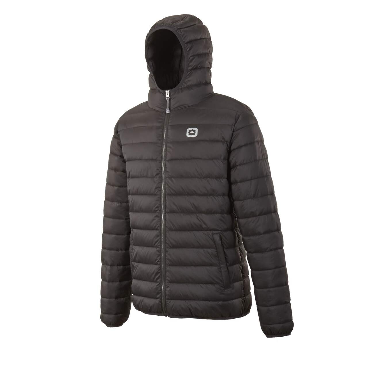 Outbound Men's Noah Packable Hooded Winter Puffer Jacket Insulated  Water-Resistant, Grey