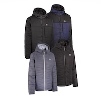 Outbound Women's Lola Jacket, Rhubarb Front_Three_Fourths_Angled_Right