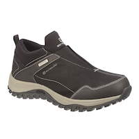 Bottes ou chaussures d'hiver isolées Outbound Walker pour hommes, imperméables et antidérapantes, noir