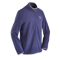 Outbound Men's Karst Thermal Fleece Full-Zip Jacket With Side Zipper Pockets, Navy Front_Angled_Right