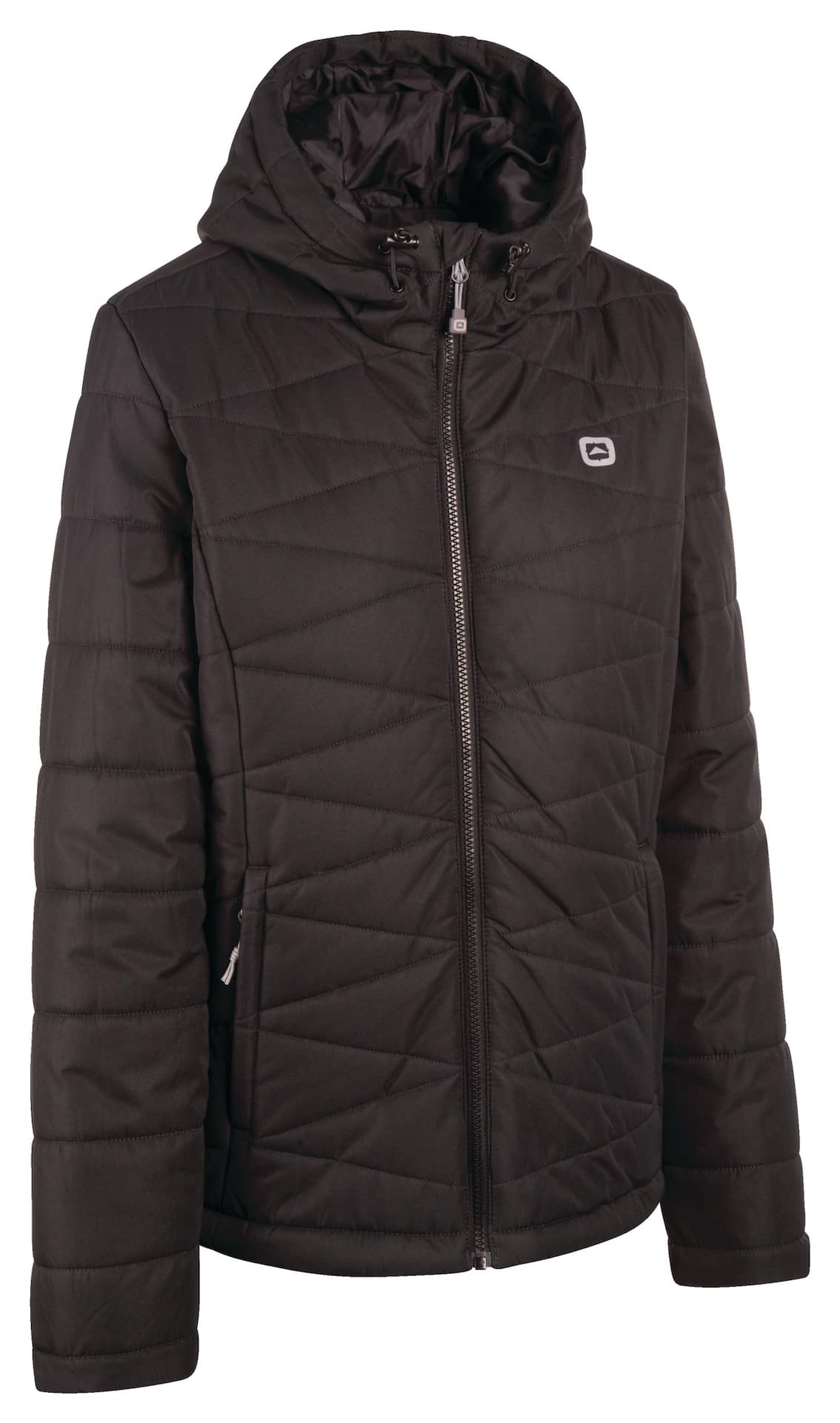 Outbound Women's Charlotte Packable Insulated Winter Puffer Jacket  Water-Resistant, Black