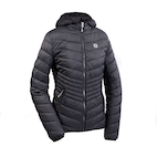 Outbound Women's Laurie Packable Insulated Hooded Winter Puffer Jacket 3/4  Length, Navy