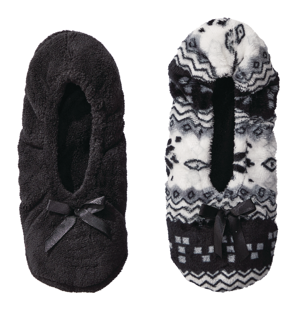 Outbound Women's Soft Fleece Lined Indoor House Sock Slippers Warm Anti
