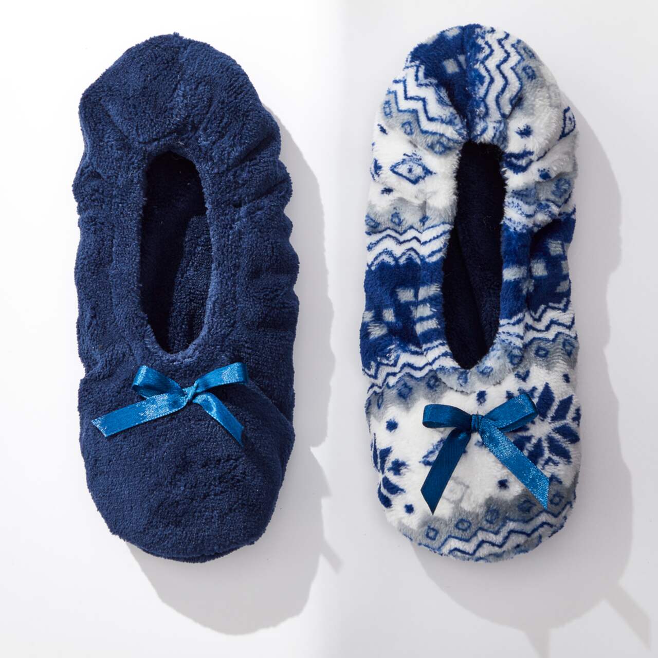 Navy sale womens slippers