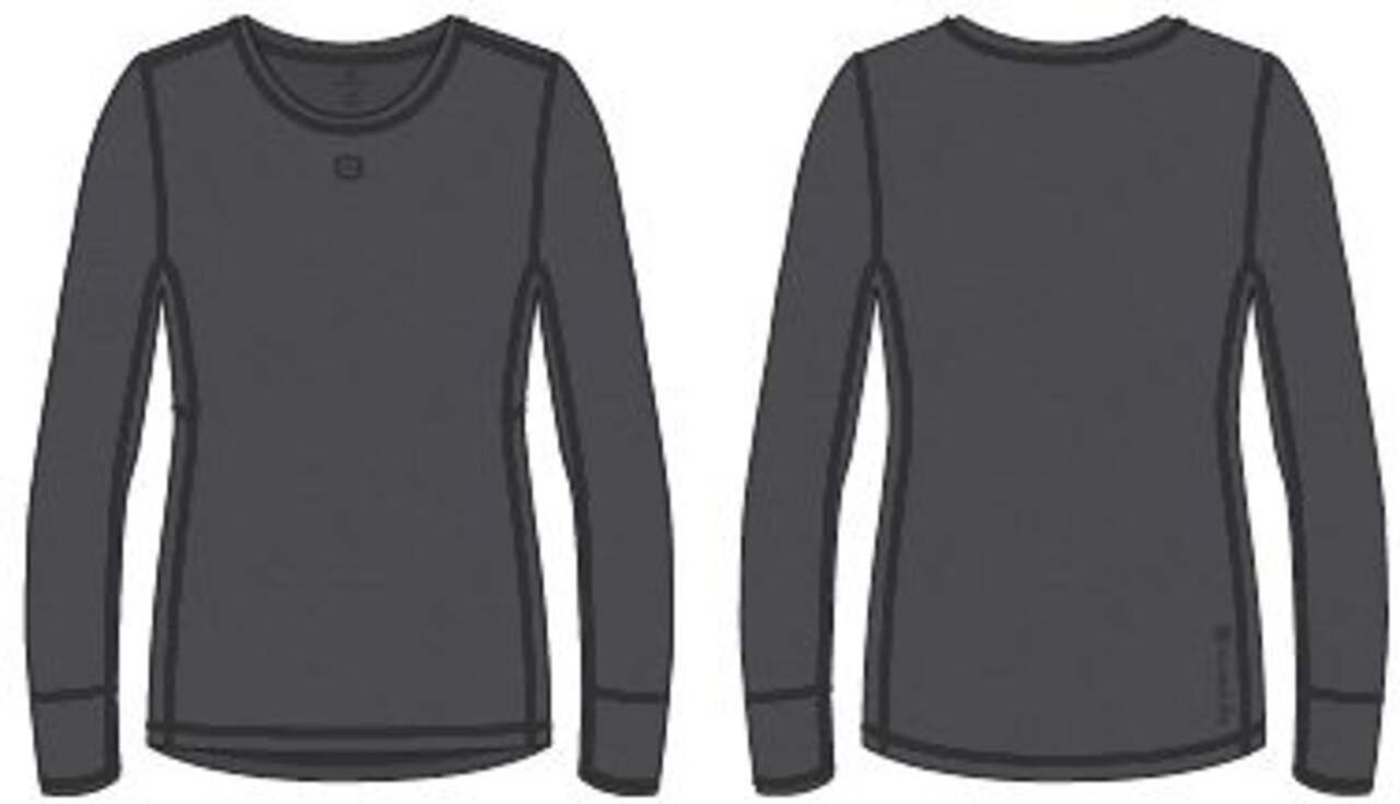 Outbound Men's Thermal Base Layer Crew Neck Long Sleeve Undershirt