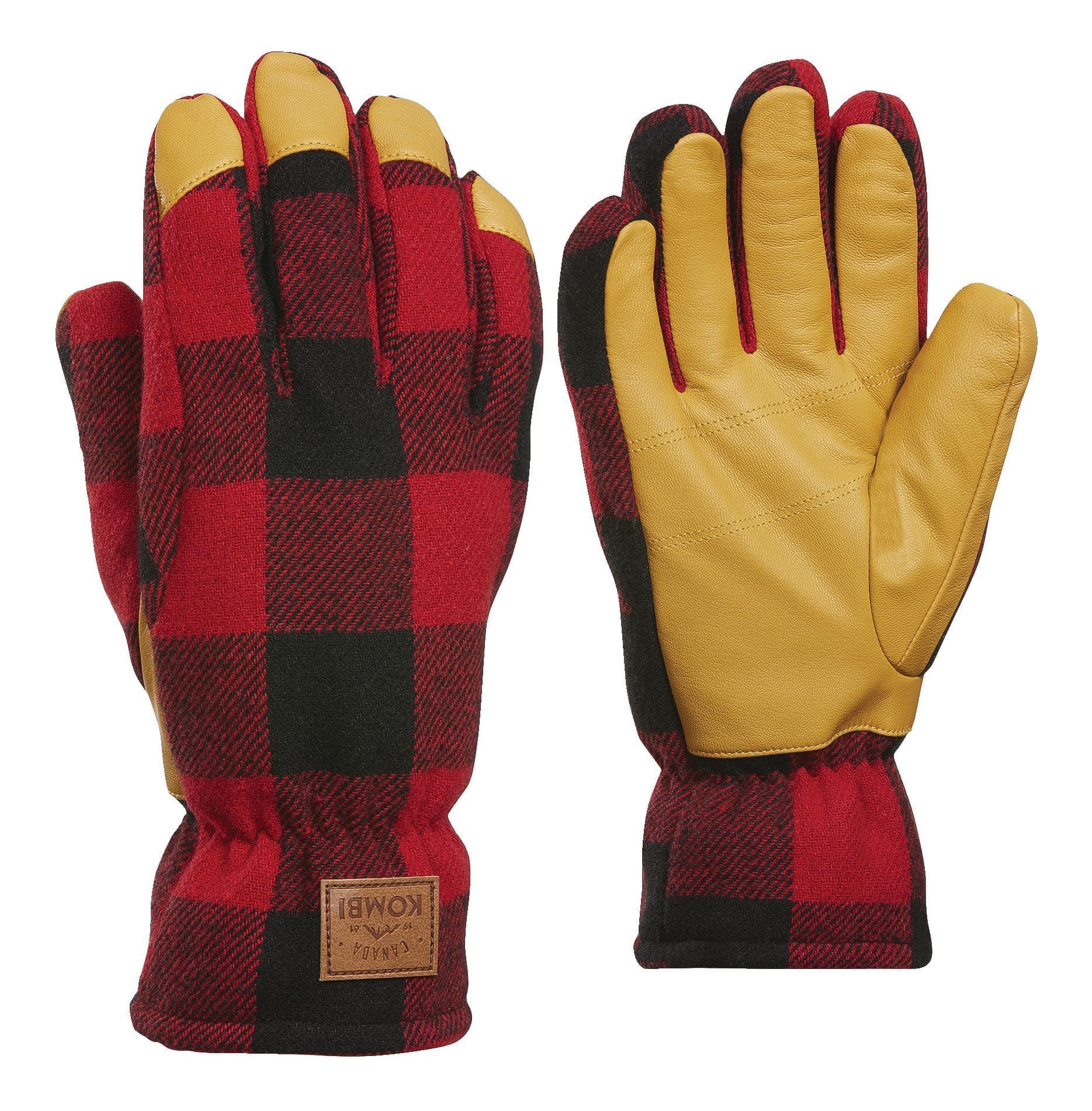 Mens red deals winter gloves