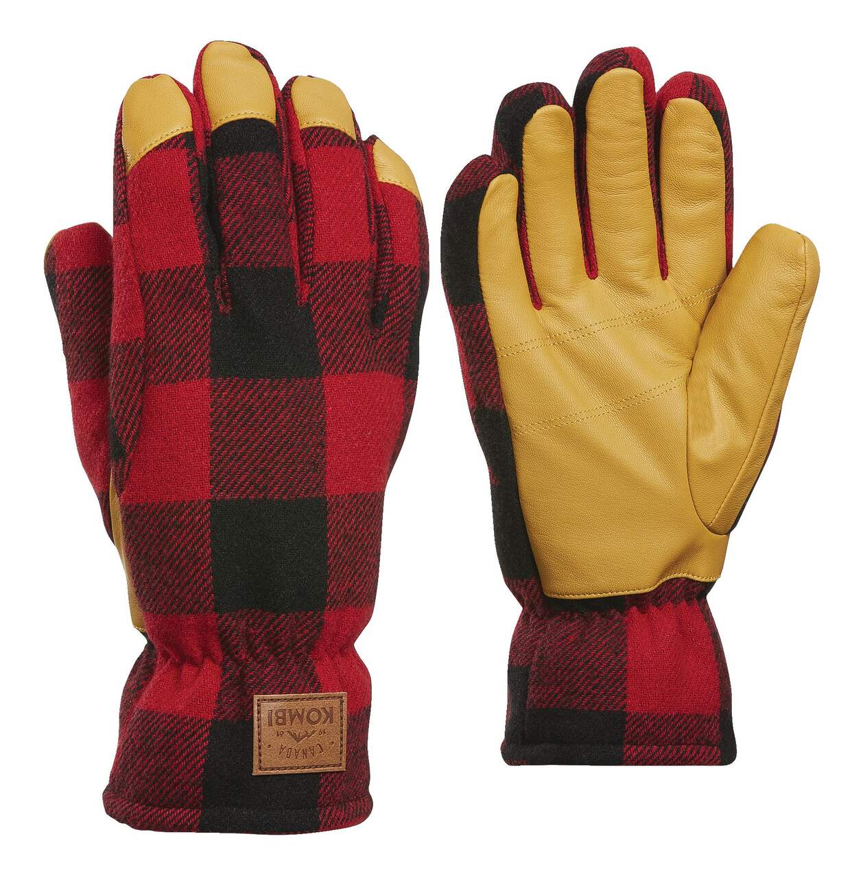 Kombi Men's Thermal Fleece Lined Casual Wool Winter Gloves Warm